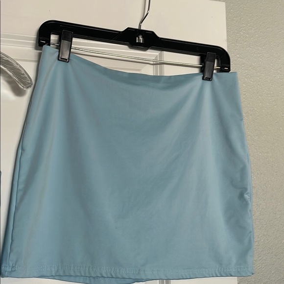 Tank Top & Matching Skirt Light Blue both size Large - Picture 3 of 5